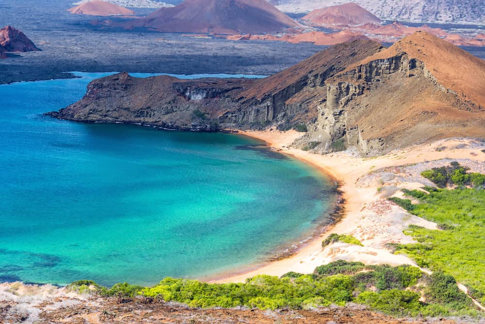 Beach Weather In Bartolome Island Galapagos Islands Ecuador In May