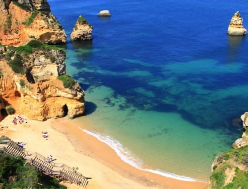 Praia Dona Ana, Portugal