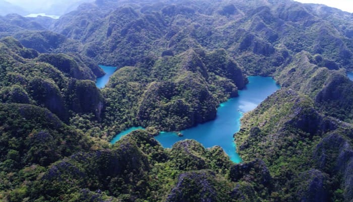 Kayangan Lake Aerial