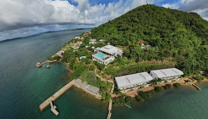 Busuanga Bay Lodge Aerial
